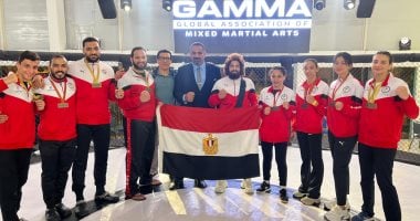 مصر تحقق 10 ميداليات في بطولة العالم للفنون القتالية بالبرازيل