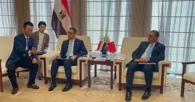 وزير الاستثمار يستعرض فرص الاستثمار بالسوق المصري لشركات صينية